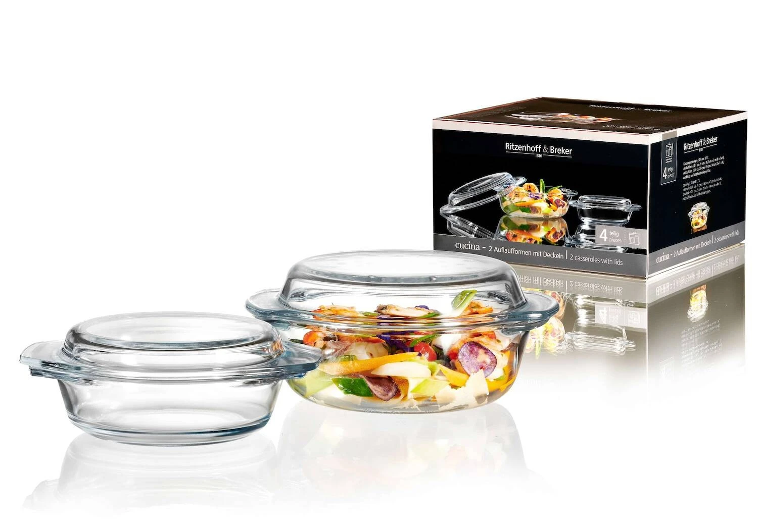 Ritzenhoff & Breker Ovenschaal - Set 2-delig - 1.7 Liter - Image 2