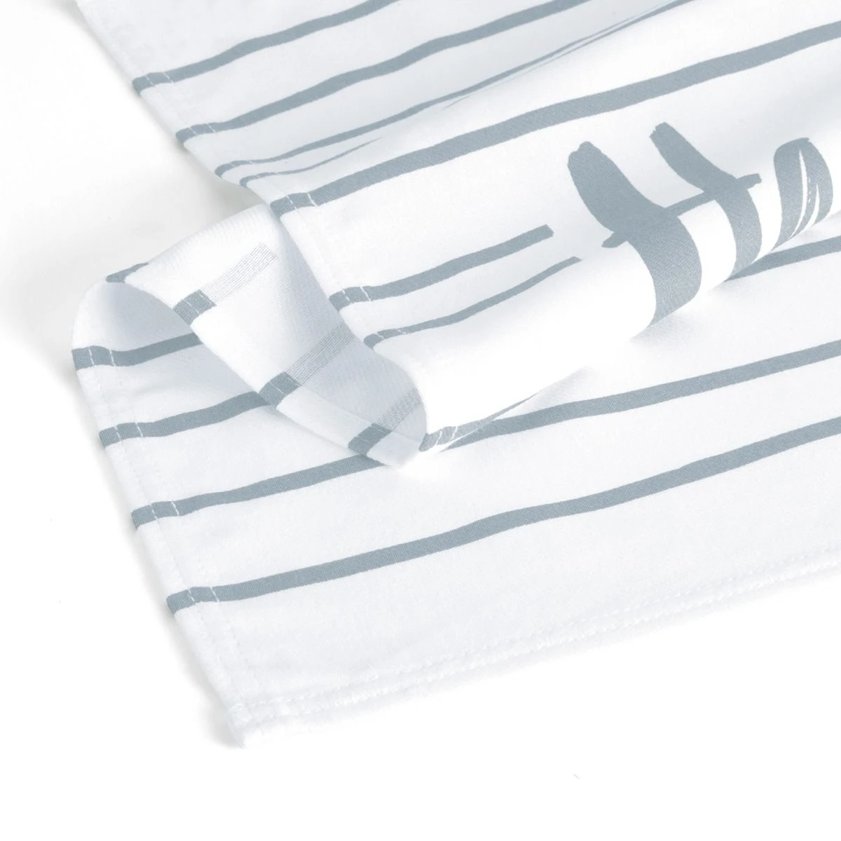 Walra Theedoek Happiness Jeans Blauw 50 X 70 Cm - Image 2