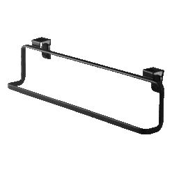 Yamazaki Handdoekhouder Tower Zwart 30 Cm