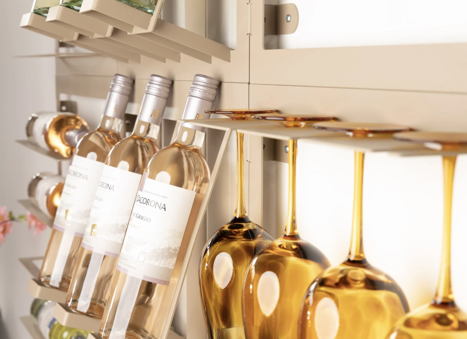 Blackwell Wijnrek - Voor 6 Flessen - Champagne - Image 5