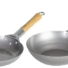 Pannenset Voccelli (Koekenpan ø 24 Cm & Wokpan ø 25 Cm) - Zonder Anti-aankbalaag