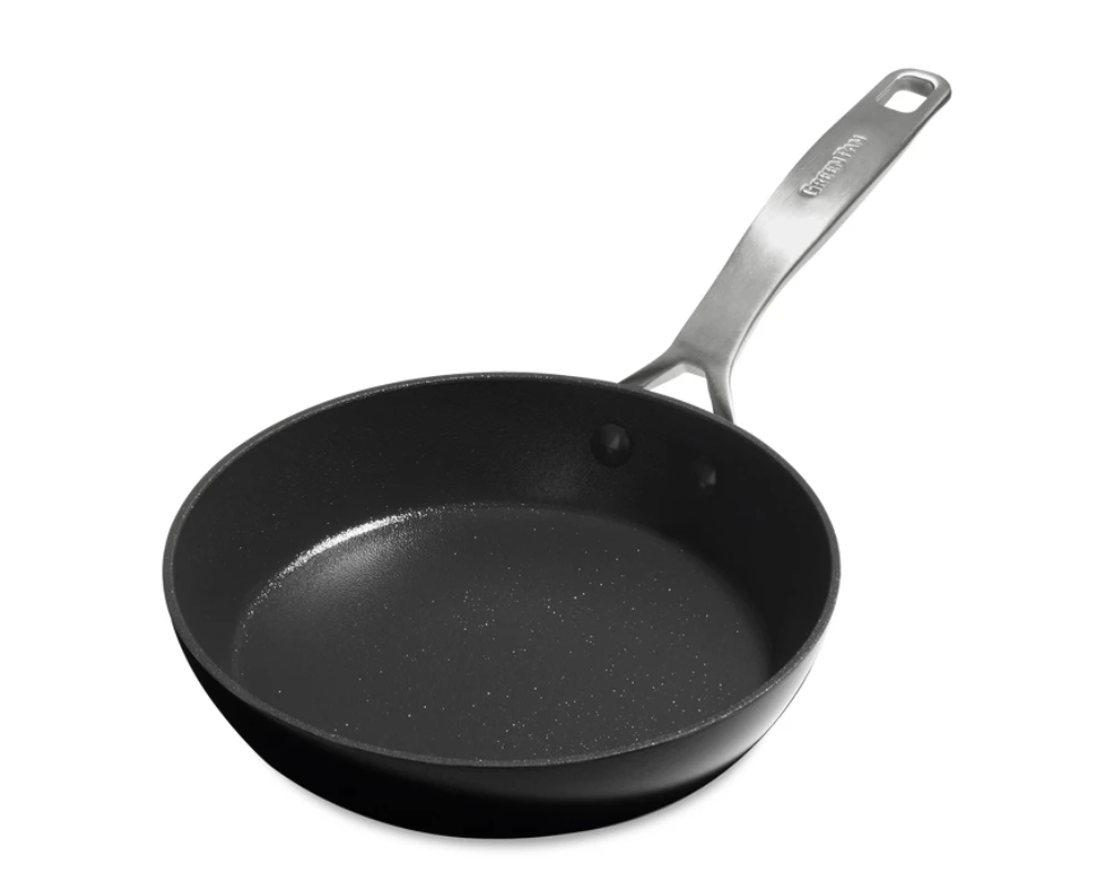 GreenPan Koekenpan Copenhagen - Zwart - ø 20 Cm - Keramische Anti-aanbaklaag - Image 2
