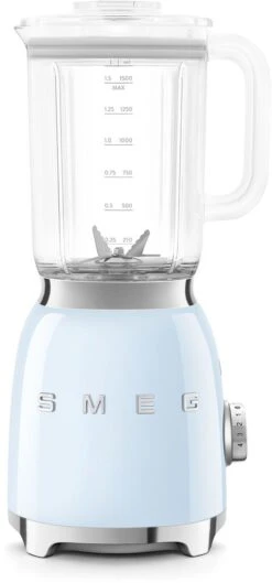 SMEG Blender - 800 W - Pastelblauw- 1.5 Liter - BLF03PBEU