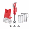 Bamix Staafmixer Set SwissLine - 200 W - Rood