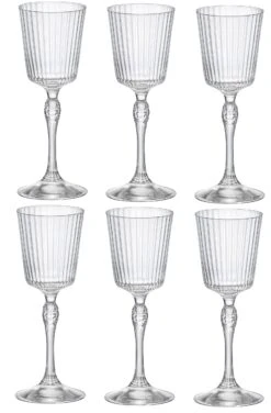 Bormioli Rocco Likeurglazen America 20's 80 Ml - 6 Stuks