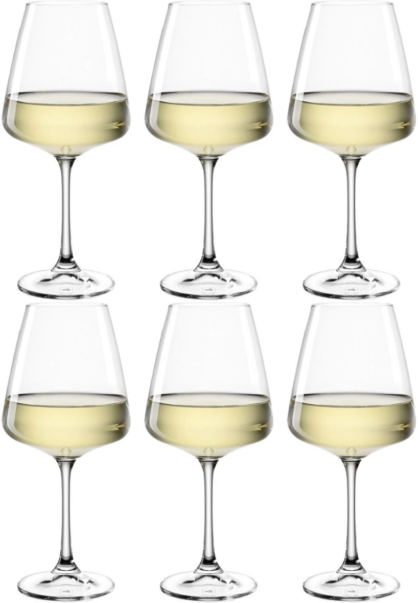 Leonardo Witte Wijnglazen Paladino - 540 Ml - 6 Stuks