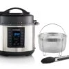 Crockpot Express Slowcooker + Snelkookpan - Uitneembare Binnenpan - 5.6 Liter - CR089 Met Stoommand & Tang)