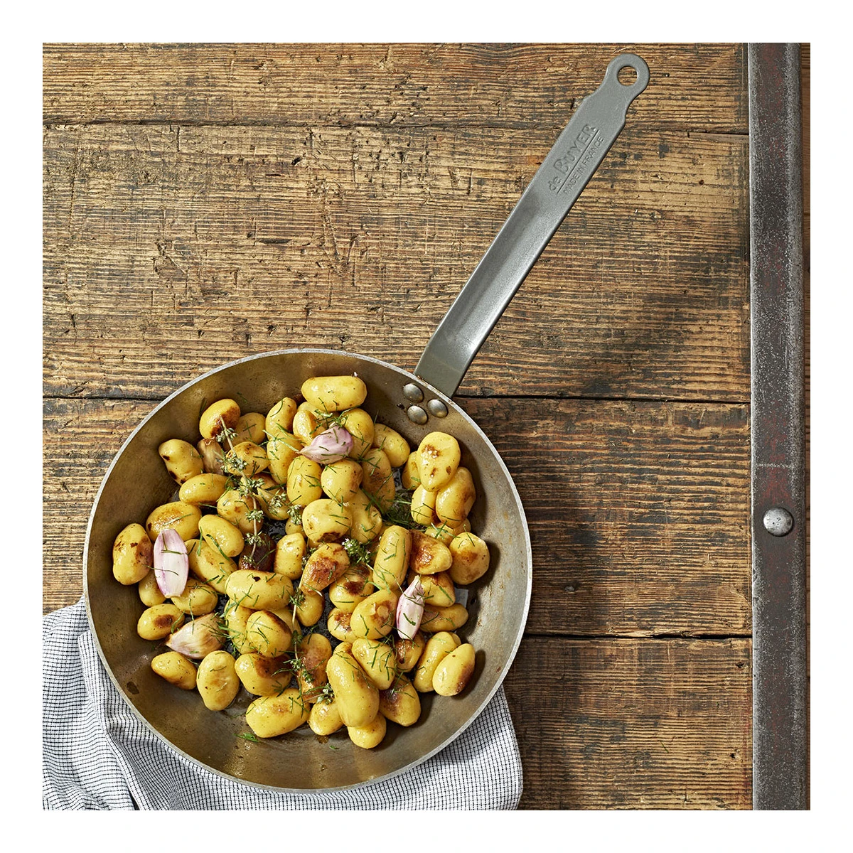 De Buyer Koekenpan Lyonnaise Carbon Plus - ø 18 Cm - Zonder Anti-aanbaklaag - Image 3