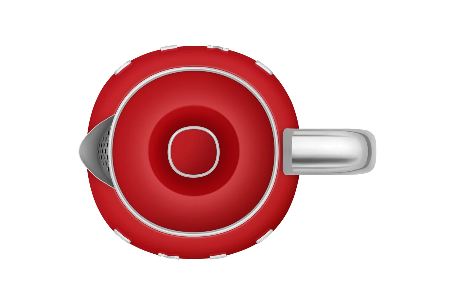 SMEG Waterkoker Mini - 1400 W - Rood - 800 Ml - 3 Kops - KLF05RDEU - Image 3