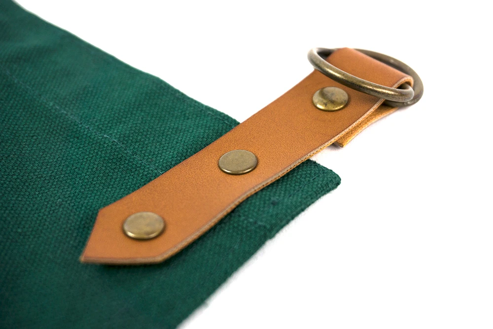 KOOK Keukenschort Recycled Groen 90 X 70 Cm - Image 4