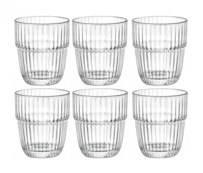 Bormioli Rocco Cocktailglazen / Whiskey Glazen / Waterglazen Barshine - 395 Ml - 6 Stuks