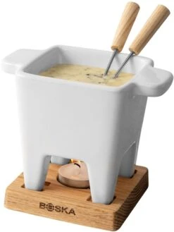 Boska Fondueset - 2 Personen - Wit