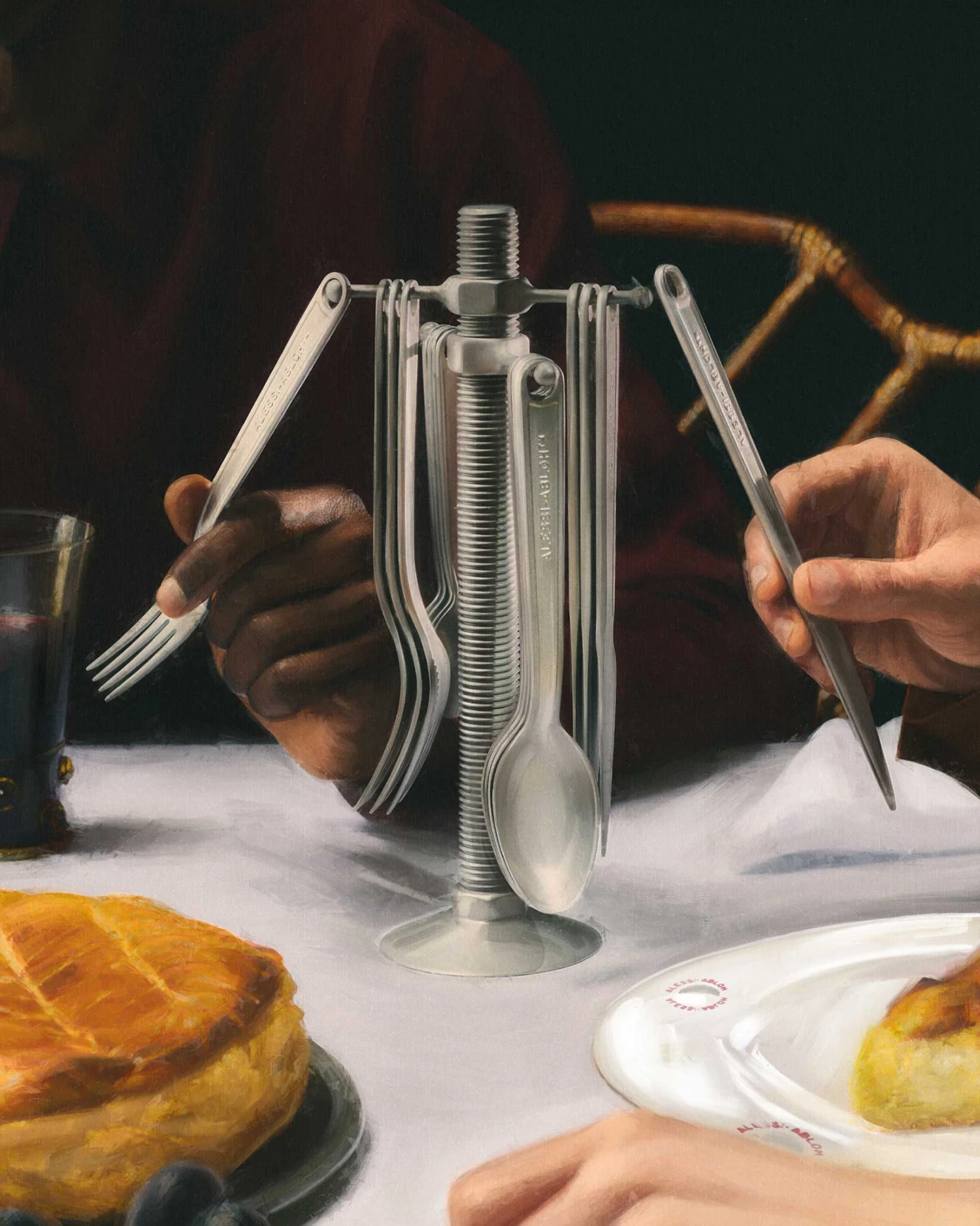 Alessi Bestekset Conversational Objects - VA02 - 16-delig / 4 Personen - Door Virgil Abloh - Image 2