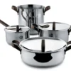 Alessi Pannenset Edo - PU100S7 - 4 Delige Set - Door Patricia Urquiola