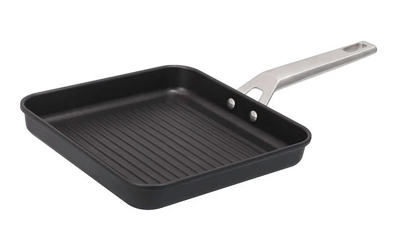 Valira Grillpan Aire - 23 X 23 Cm - Standaard Anti-aanbaklaag