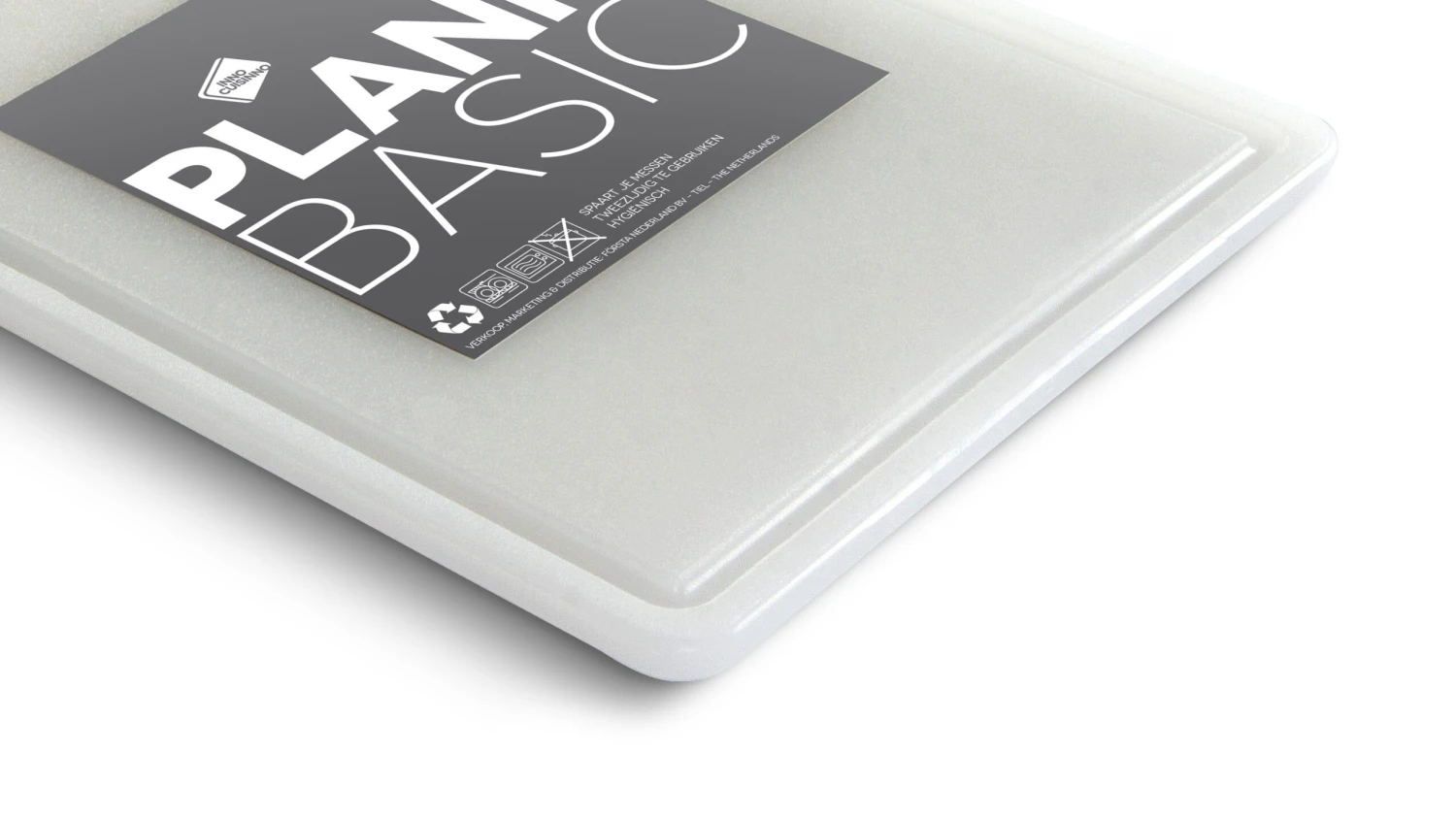 Inno Cuisinno Snijplank 35 X 25 Cm Wit - 2 Stuks - Image 2