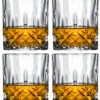 Cookinglife Whiskey Glazen / Cocktailglazen / Waterglazen Moray - 320 Ml - 4 Stuks