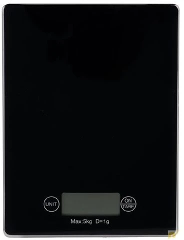 Keukenweegschaal - Zwart - Weegt Tot 5 Kg