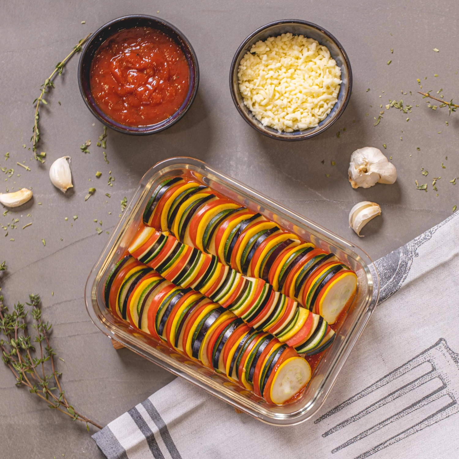 Sareva Glazen Vershoudbakje Cook & Fresh - 7-delig - Image 4