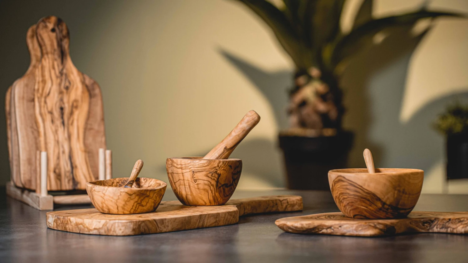 Jay Hill Vijzel Tunea - Olijfhout - ø 10 Cm - Image 8